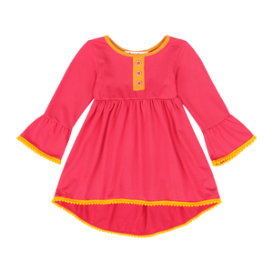 Infant Pom Pom Tunic Dress