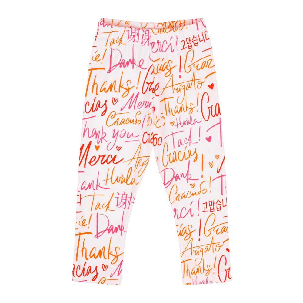 Infant Thank You Leggings | Multicultural Kids Clothing