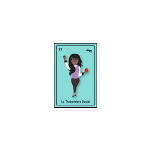 La Trabajadora Social Loteria Stickers