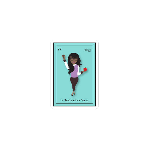 La Trabajadora Social Loteria Stickers