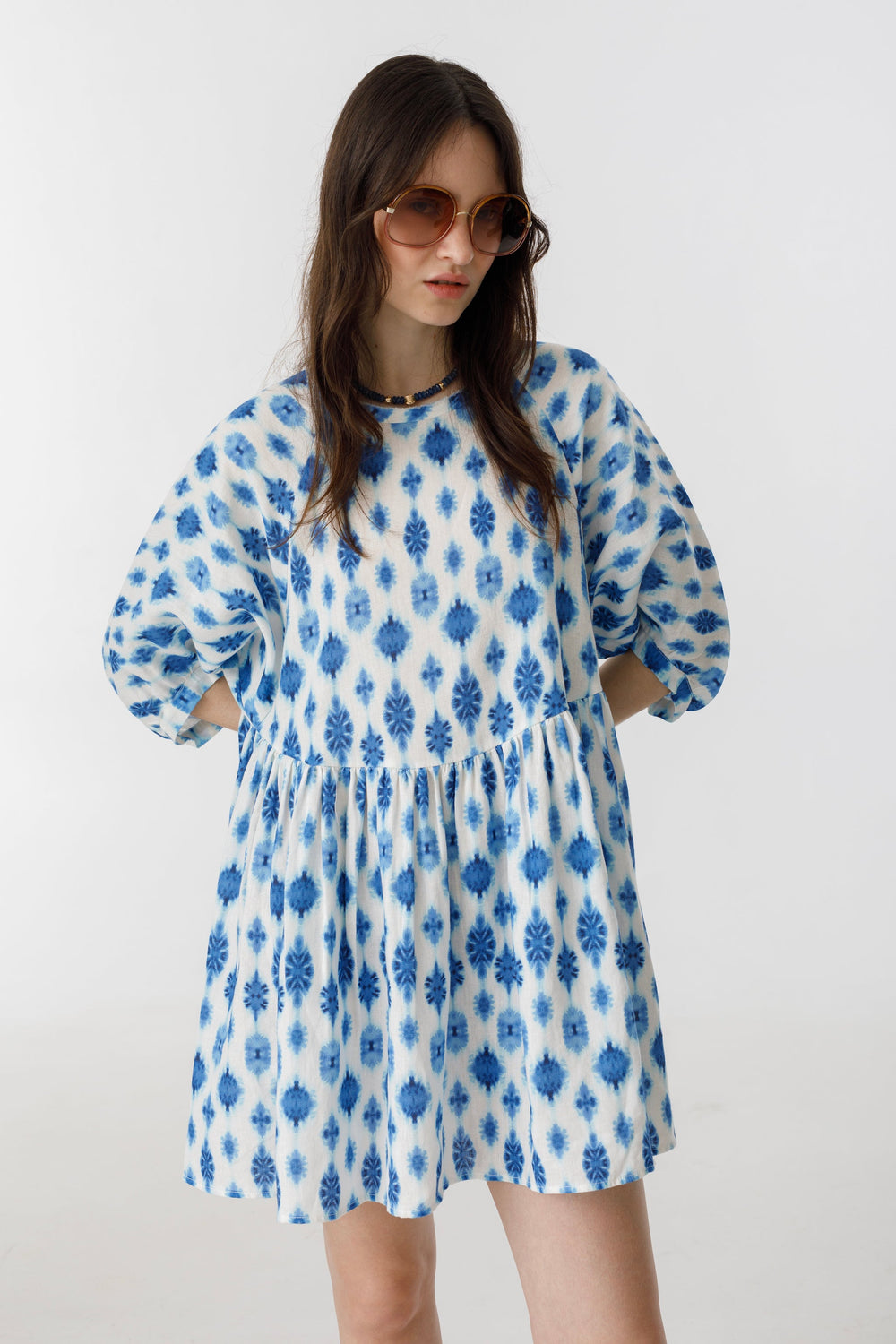 Alcala Linen Dress - Hamptons