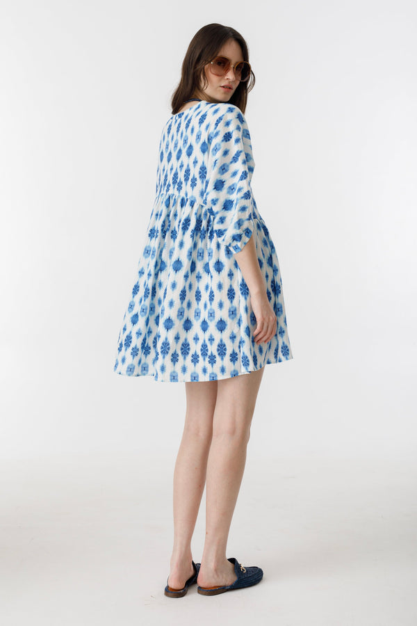 Alcala Linen Dress - Hamptons