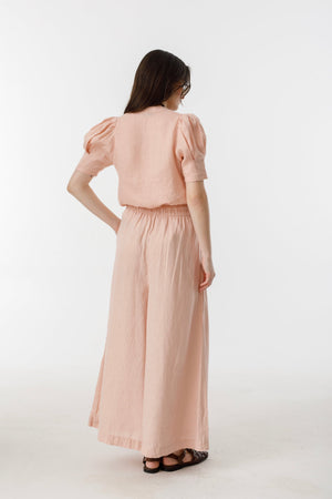 Sabi Linen Pants - Soft Pink