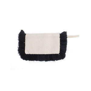 Organic Cotton Fringe Tassel Wristlet - Thailand