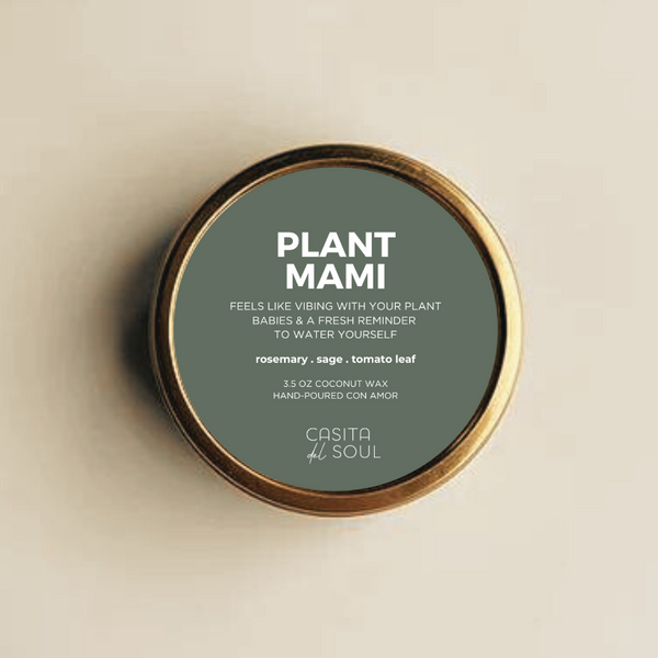PLANT MAMI CANDLE TIN