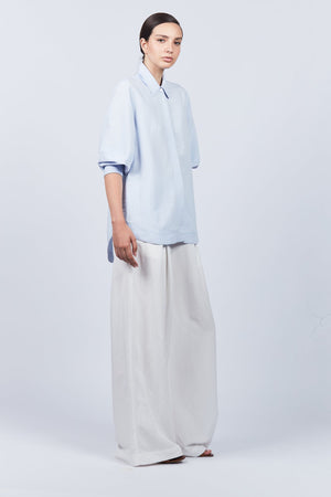 Tatiana Puff Sleeve Blouse | Sky