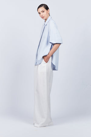 Tatiana Puff Sleeve Blouse | Sky