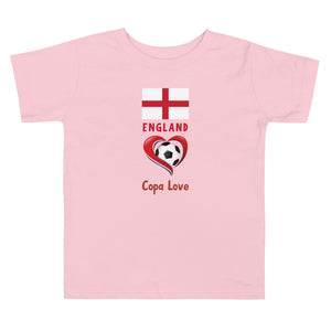 ENGLAND - Copa Love Toddler Short Sleeve Tee