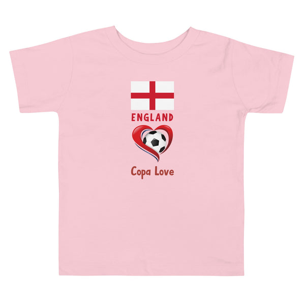 ENGLAND - Copa Love Toddler Short Sleeve Tee