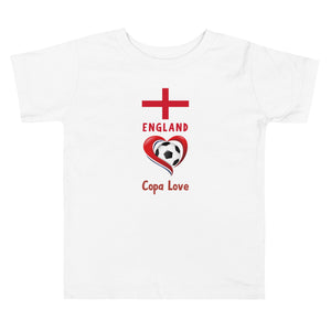 ENGLAND - Copa Love Toddler Short Sleeve Tee