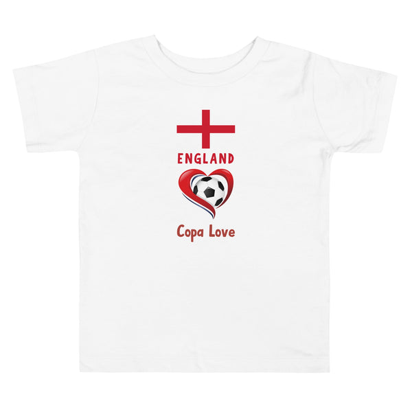 ENGLAND - Copa Love Toddler Short Sleeve Tee