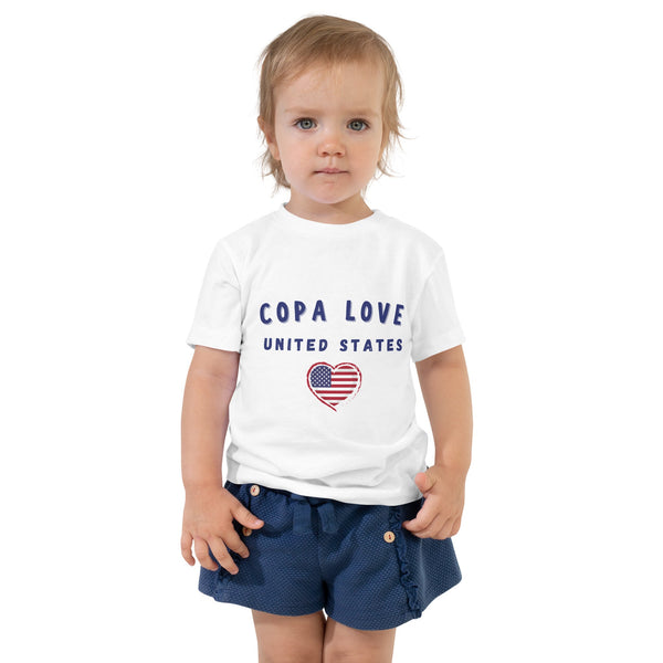 Unites States - Copa Love Toddler Short Sleeve Tee