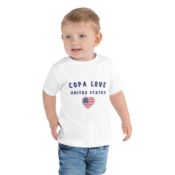Unites States - Copa Love Toddler Short Sleeve Tee