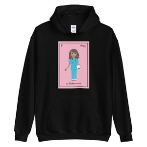 La Enfermera Nurse Latina Unisex Hoodie
