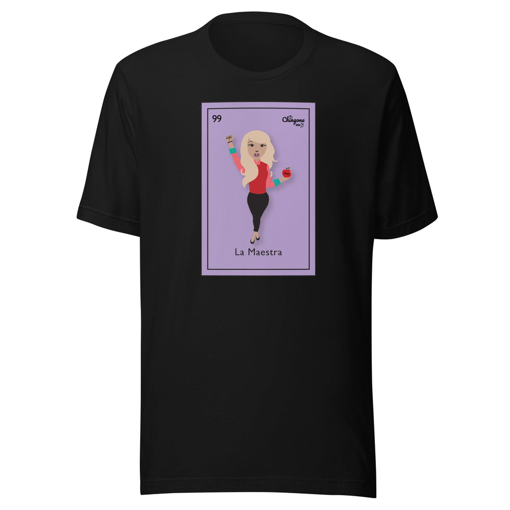 La Maestra Loteria Teacher Latina T-Shirt