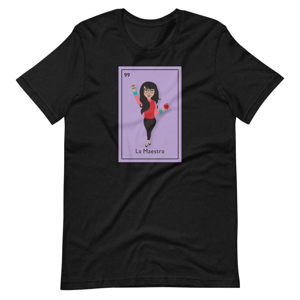 La Maestra Mexican Lotería Card T-Shirt