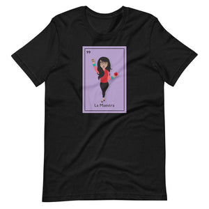 La Maestra Mexican Lotería Card T-Shirt