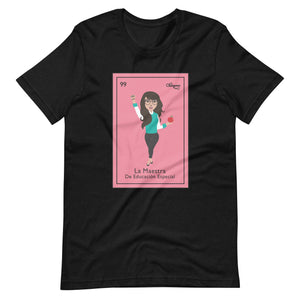 La Maestra De Educación Especial Mexican Loteria T-Shirt