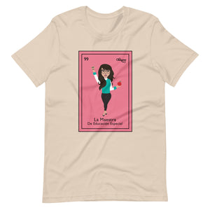 La Maestra De Educación Especial Mexican Loteria T-Shirt