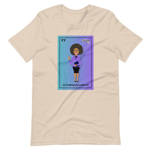 La Trabajadora Social Loteria Card 77 Latina T-Shirt