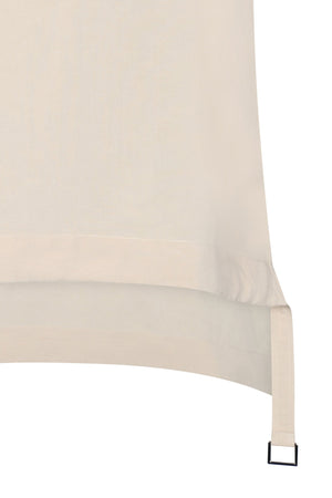 Valencia Adjustable Hem Blouse | Ecru