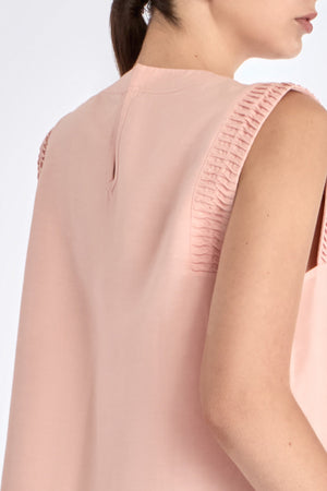 Valencia Adjustable Hem Blouse | Rose