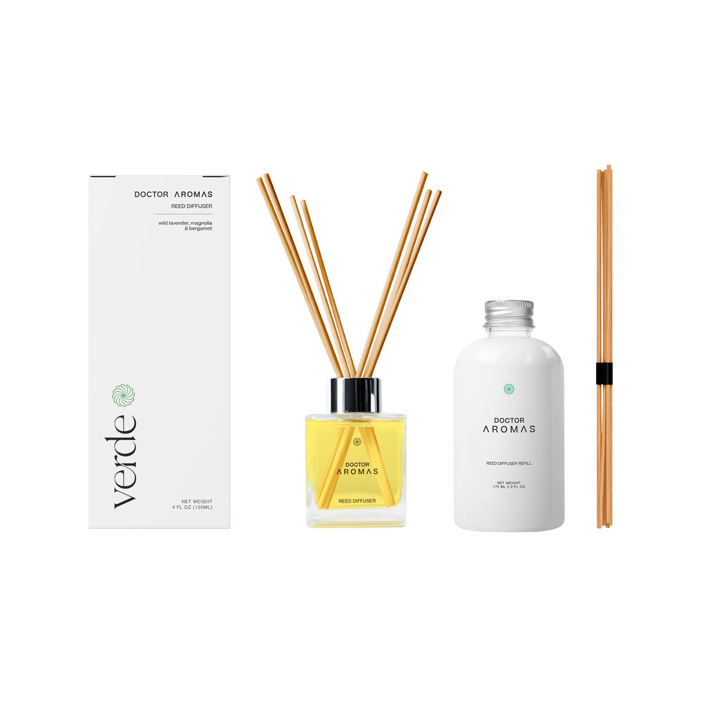 Reed Diffuser & Refill Bundle | Verde