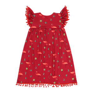 Vestito Pom-pom Dress