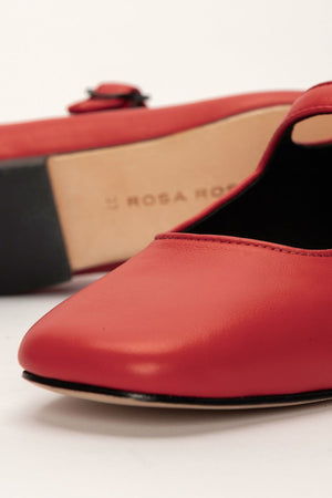 Jules Mary Jane Shoes in Red