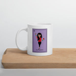 La Maestra Mexican Lotería Card Mug
