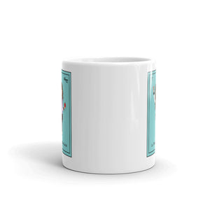La Trabajadora Social Mexican Loteria Card Latina Mug