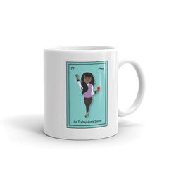 La Trabajadora Social Loteria Card Latina Mug