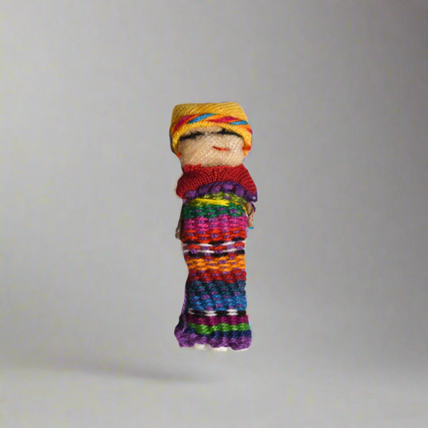 Worry Doll Single Product Display Basket 72 Dolls  - FREE DISPLAY