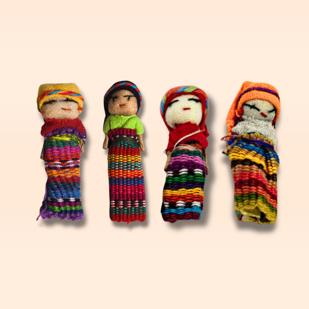 Worry Doll Single Product Display Basket 72 Dolls  - FREE DISPLAY
