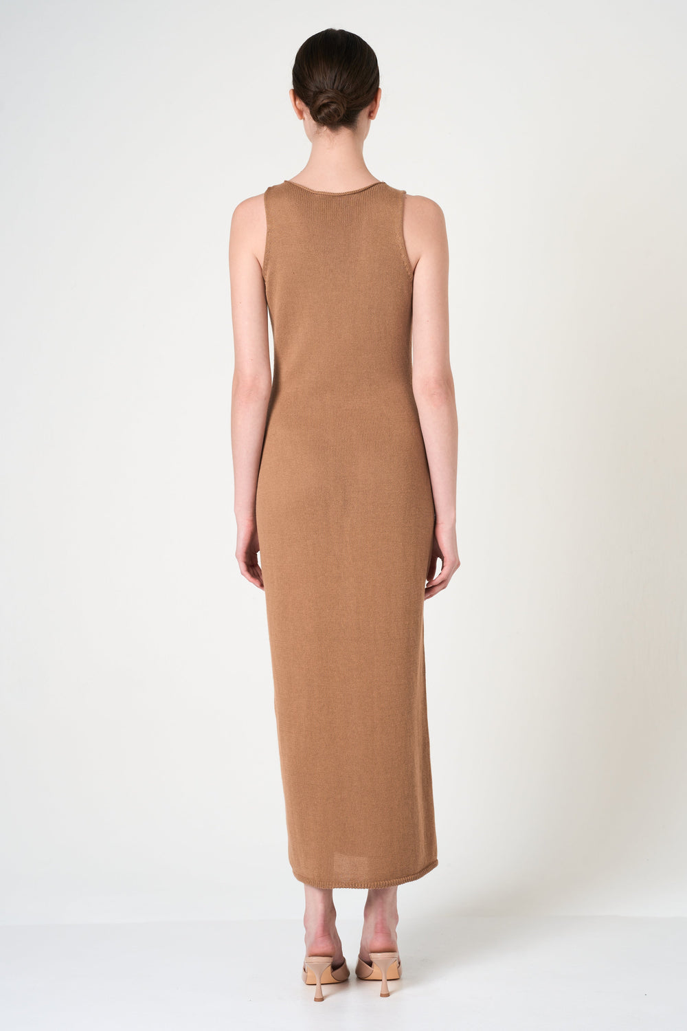 Midi Dress in Camel