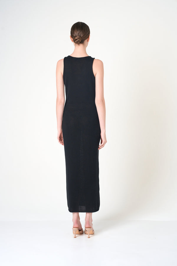 Midi Dress in Black