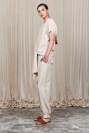 Zayla Pant | Ecru