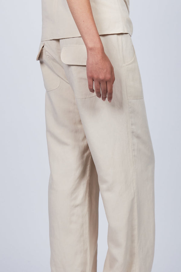 Zayla Pant | Ecru
